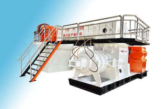 JKY-90C Two Stage Vacuum Extruder Clay Brick Making Machine