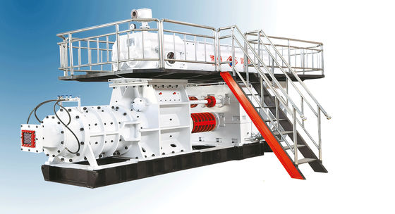 JKY-90C Two Stage Vacuum Extruder Clay Brick Making Machine