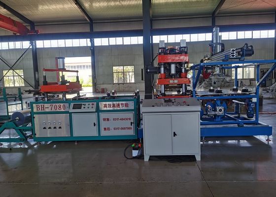 Pvc do picosegundo Pp da máquina de Thermoforming da bolha da caixa do fruto do servo motor