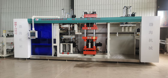 Bolha automática da alta velocidade 125mm que forma a máquina para a caixa plástica Pp do alimento