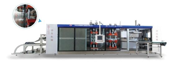 Bolha da caixa 850mm do fruto do animal de estimação que forma a pressão negativa totalmente automático da máquina